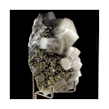 Miniatyrbillede 4 af 4: Sten og mineraler. Calcit, Pyrit, Fluorit. 1214,5 ct. El Hammam Mine, Meknes, Marokko.