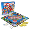 Pikkukuva 3 / 6: MONOPOLY Super Mario Celebration, lautapeli lapsille, lautapeli 8-vuotiaasta alkaen, ranskalainen versio Flerfärgad