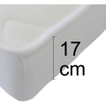 Miniatyrbillede 6 af 6: 3-personers sovesofa - Taupe - 17 cm madras - L223 x D96 x H 103 cm - MEGAN Mol
