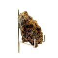 Miniatyrbillede 4 af 4: Sten og mineraler - ABIJOUX - Sphalerite + Siderite - 292.35 ct - Troya Mine, Mutiloa, Spanien