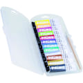 Miniatyrbillede 2 af 4: PRIMO 450T12FMP 12 ml rør med speciel gouache: 4 fluorescerende farver og 8 metalliske farver.