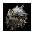 Miniatyrbild 2 av 2: Stenar och mineraler. Kvarts + Siderit. 358,0 ct. Vizille, Isère, Frankrike..