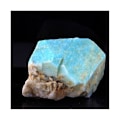 Miniatyrbillede 2 af 3: Sten og mineraler. Amazonit. 392,0 ct. Konso, Etiopien.