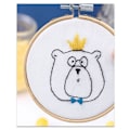 Pikkukuva 4 / 4: French Kits -ompelu- ja kirjontasarja - Sa Majesté L'Ours - Helppo taso - 7 osaa