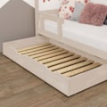 Miniatyrbillede 2 af 4: Sengeskuffe 120 x 200 med BUDDY boxspring - beige Beige