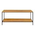 Miniatyrbillede 3 af 5: Black Steel TV Stand og Black Wood Top - ALTOBUY - Harald - Industriel - Loft - Rektangulær Svart