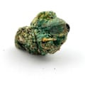 Miniatyrbillede 2 af 2: Sten og mineraler. Bournonit + Bindheimit + Malakit. 118,95 øre. Combe Guichard, Prunières, Isère, Frankrig.