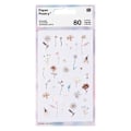 Pikkukuva 2 / 3: Kukkastickerit - Maavärit - 80 kappaletta Flerfärgad