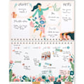 Pikkukuva 3 / 3: Desk Planner - Rakkausteema - 21,5 x 24,5 cm Flerfärgad