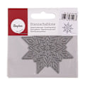 Miniatyrbillede 1 af 4: Skæreform Snowflake Ø 7 cm Grå