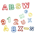 Pikkukuva 1 / 4: Alphabet + Numbers -leivurit saven muovaukseen Flerfärgad