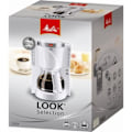 Miniatyrbild 2 av 3: MELITTA Kaffebryggare Look IV Selection 1011-03 Vit/borstad stål