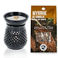 Miniatyrbillede 1 af 4: Røgelseholder diffuser + Somalisk Myrra harpiks Svart