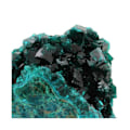 Miniatyrbild 4 av 5: Stenar och mineraler. Dioptas. 629,5 cent. Pimbi hill, Mindouli, Kongo.