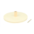 Pikkukuva 2 / 4: Takkikoukku - Artémio - Pyöreä - Puu - Beige - 15x4cm Beige