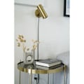 Pikkukuva 5 / 5: House Nordic LED-seinävalaisin Lia Brass 442795