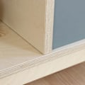Miniatyrbillede 4 af 4: NABOSKY opbevaringsmøbel lakeret 2x3 Beige