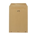 Pikkukuva 1 / 2: 15 kirjekuorta 90 g voimapaperia - 22,9 x 32,4 cm Beige