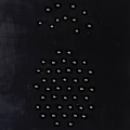 Pikkukuva 4 / 4: String Art box - Ananas liitutaulu lanka art 22 x 22 cm Svart