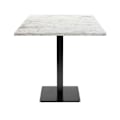 Miniatyrbillede 1 af 4: Bord 70 x 70 cm - Milan calacatta marmor model Vit