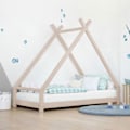 Miniatyrbillede 2 af 4: Lit tipi barn TAHUKA 80 x 160 beige Beige