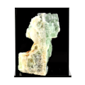 Miniatyrbillede 3 af 4: Sten og mineraler. Fluorit + Kvarts. 2382,30 øre. Marsanges-minen, Langeac, Frankrig.