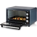 Miniatyrbillede 5 af 6: Mini varmluftsovn - DOMO DO518GO - 38 L - Sort - 1300 W - 90 min timer Midnattsblå