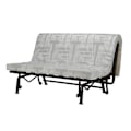 Miniatyrbillede 6 af 6: JOE BZ GEOMETRICO bænk - Turkis stof - L 143 x D 101 x H 95 cm Turkos