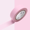 Miniatyrbild 1 av 2: Maskeringstejp - ORIGINAL Maskeringstejp (MT) - Uni Pastell rosa - Washi-papper - 15 mm Rosa