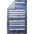 Miniatyrbillede 4 af 4: Tæppe - Tendens - Sorte Striber - 200x290 cm - Antiskrid - Maskinvaskbar Svart