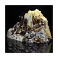 Miniatyrbillede 5 af 5: Sten og mineraler. Baryt, Calcit. 1892,0 ct. Elk Creek by, South Dakota, USA.