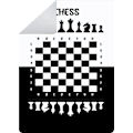 Miniatyrbillede 3 af 4: Moderne tæppe - MANI TEXTILE - Sort - 80x150 - Syntetisk - skridsikkert Svart