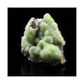 Pikkukuva 3 / 4: Kivet ja mineraalit. Fosfohedypaani (polysfaeriitti). 100,2 ct. Bouillac, Aveyron, Ranska. Grön