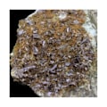 Miniatyrbillede 2 af 3: Sten og mineraler. Aksinitis. 745,5 øre. La Balme d'Auris, Bourg d'Oisans, Isère, Frankrig..