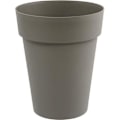 Miniatyrbillede 1 af 4: EDA Rund vase Toscana 50 L - Grå - Ø 44 x 53 cm - Stødabsorberende Mol