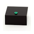 Miniatyrbillede 2 af 2: Emerald 0,09 karat Grön