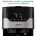 Miniatyrbillede 2 af 6: Programmerbar filterkaffemaskine med kande - MEDION - MD 18458 - isotermisk - 900W - 1,2 L