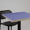 Miniatyrbillede 2 af 4: Højt bord 60 x 60 cm - Bazila model blå note trækanter Blå