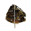 Miniatyrbillede 2 af 4: Sten og Mineraler - ABIJOUX - Chalcopyrit + Fluorit - 2940 ct - Mont-Roc Mine - Tarn