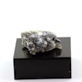 Miniatyrbillede 2 af 2: Sten og mineraler. Galena + Calcit. 184,10 øre. Tabataud stenbrud, Nontron, Dordogne, Frankrig.