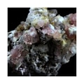 Miniatyrbillede 2 af 4: Sten og mineraler. Pink fluorit + røgkvarts. 127,0 ct. Mont Blanc-massivet, Frankrig. Rosa