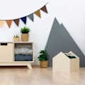 Miniatyrbillede 3 af 4: HOUSE lyserød opbevaringsboks Rosa