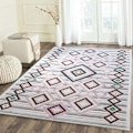 Miniatyrbild 4 av 4: Matta - MANI TEXTIL - BERBERES - Rosa - 80x150 - Polyester - Halkfri - Maskintvättbar Rosa