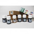 Pikkukuva 3 / 3: Maalaus Lasimaalaus - Aloituspakkaus - 6 purkkia - 20ml