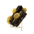 Miniatyrbild 3 av 3: Stenar och mineraler. Prehnite + Epidot. 331,0 cent. Bendougou, Kayes, Mali.