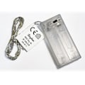Miniatyrbillede 2 af 2: Gul LED lysguirlande med batteri Gul