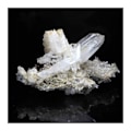 Miniatyrbillede 1 af 3: Sten og mineraler. Muzo kvarts. 260,5 øre. Vaulnaveys, Isère, Frankrig.