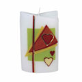 Pikkukuva 4 / 4: Vahapaperi Kit Pastel 10 väriä 10 x 5 cm Flerfärgad