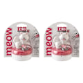 Miniatyrbillede 1 af 2: Minutskive - Noname - Hvid Kat - 60 min - Metal og Plast - 6 x 8,5 cm Vit