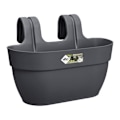 Pikkukuva 1 / 4: Istuttaja - ELHO - Vibia Campana Easy Hanger Medium - Musta - 5,8 L - L 24.1 x W 36 x H 26.5 cm Kolgrå